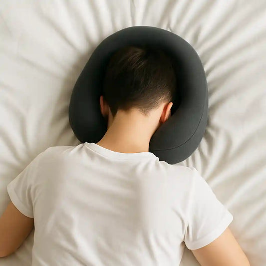 Coussin vitrectomie ErgoVisage utilisation dormir position ventrale post-op
