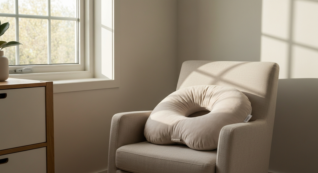 coussin d'allaitement à microbilles — Ergosia