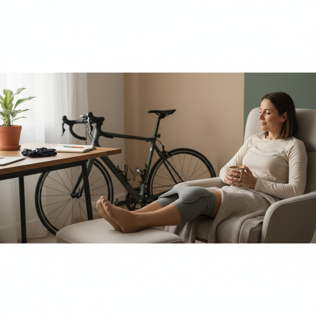 Ergosia — Douleur genou vélo