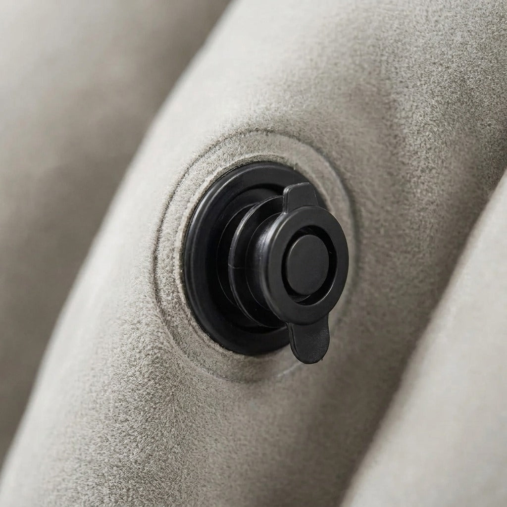 Valve de gonflage du coussin, sur le côté