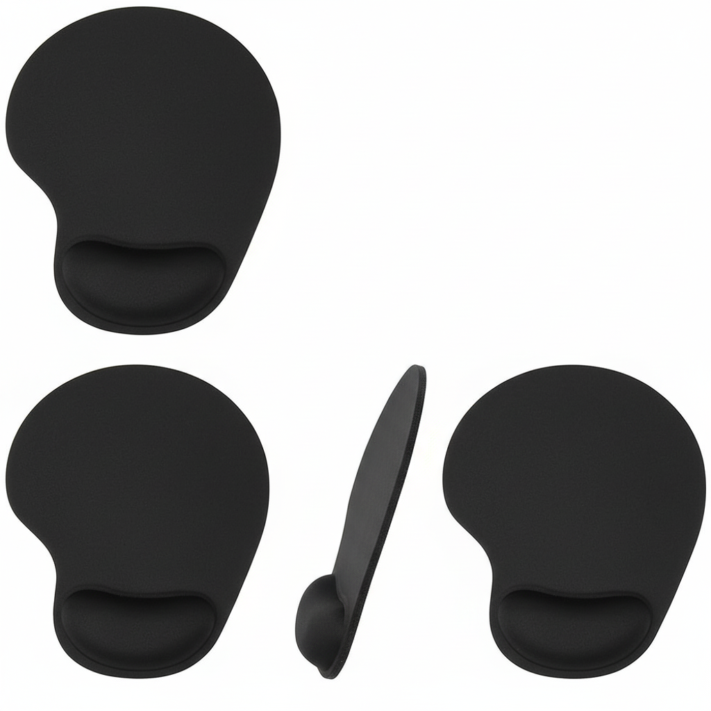 tapis de souris ergonomique - vues multiples tous angles | Ergosia