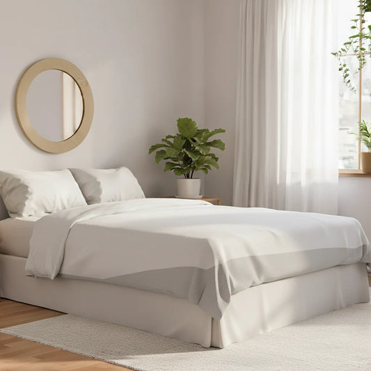 Drap housse jersey SleepFit™ — en situation sur lit