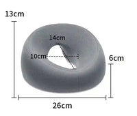 ErgoVisage schéma dimensions coussin vitrectomie design ergonomique post-op
