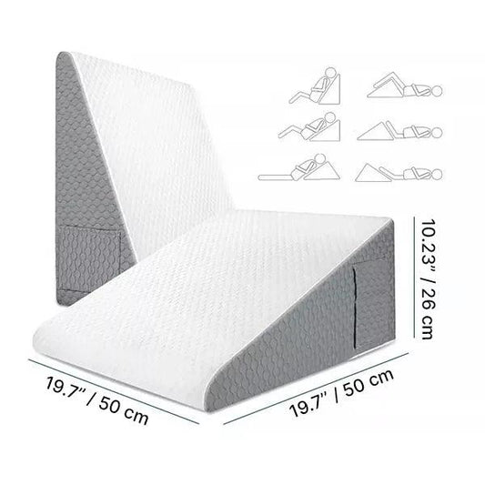 Coussin de positionnement lit, format incliné