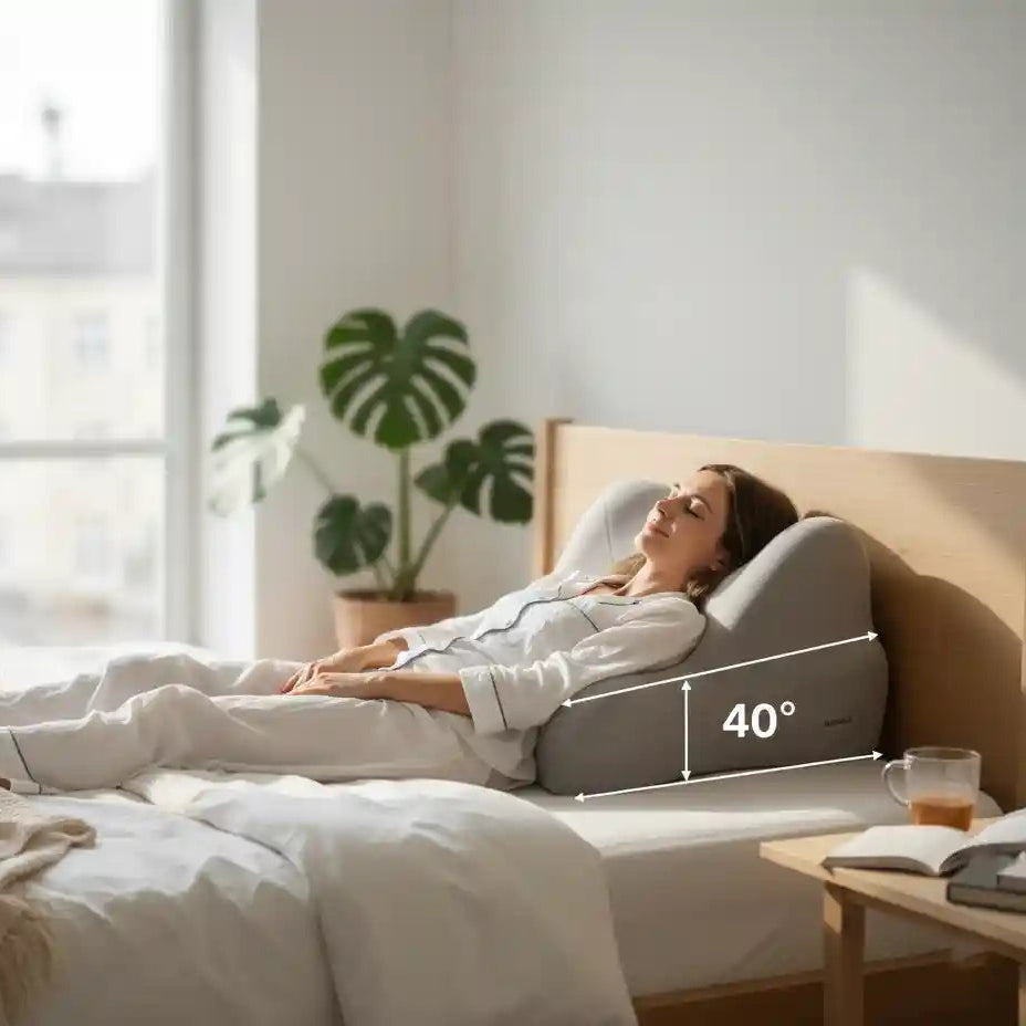 Coussin de surélévation des jambes en situation de repos