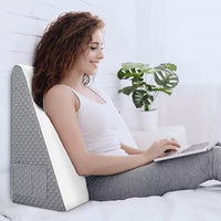 Coussin plan incliné adulte, vue de côté