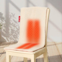 Coussin chauffant dos nuque électrique soulagement douleurs musculaires