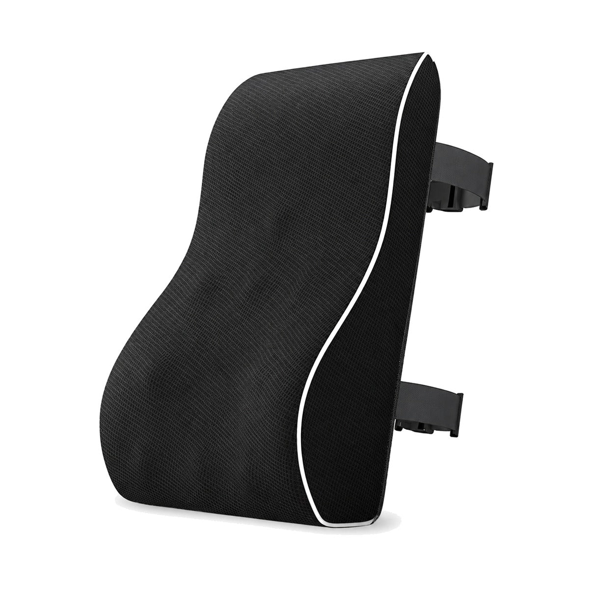 Coussin de dossier lombaire seul sur fond blanc