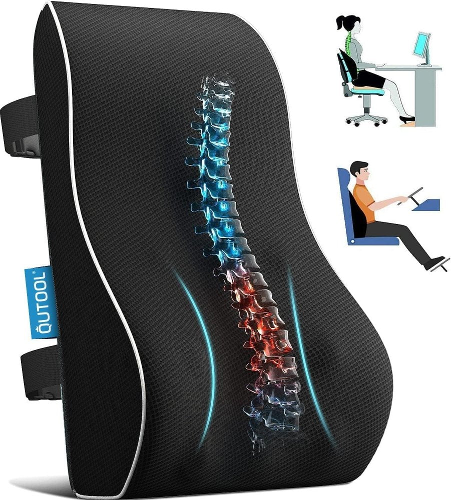 Support dorsal voiture ergonomique installé siège auto soutien lombaire