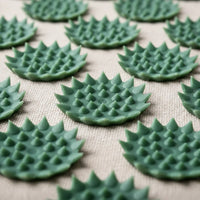 Détail picots lotus tapis acupression ABS qualité