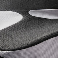 SciatiGuard gris : gros plan sur la maille du dessus et le flanc gris clair