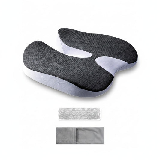Pack Périnée Confort : coussin Neuro-Protect et compresse gel CryoPelvis avec housse