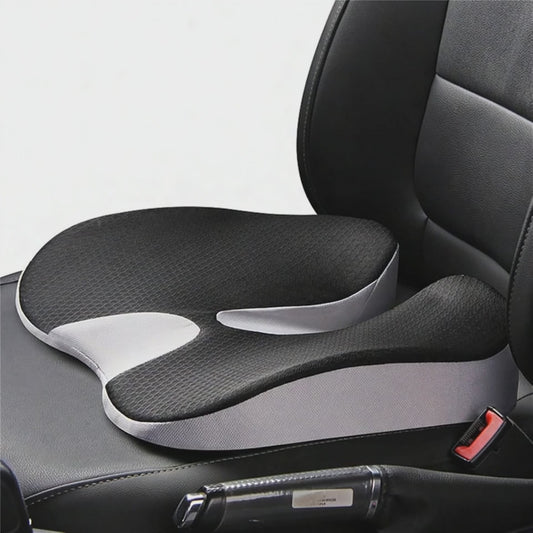SciatiGuard coussin de conduite ergonomique — démonstration en habitacle