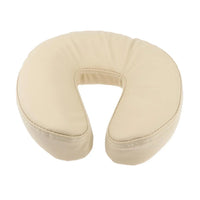 Coussin SacrumGuard crème en fer à cheval, vue de dessus