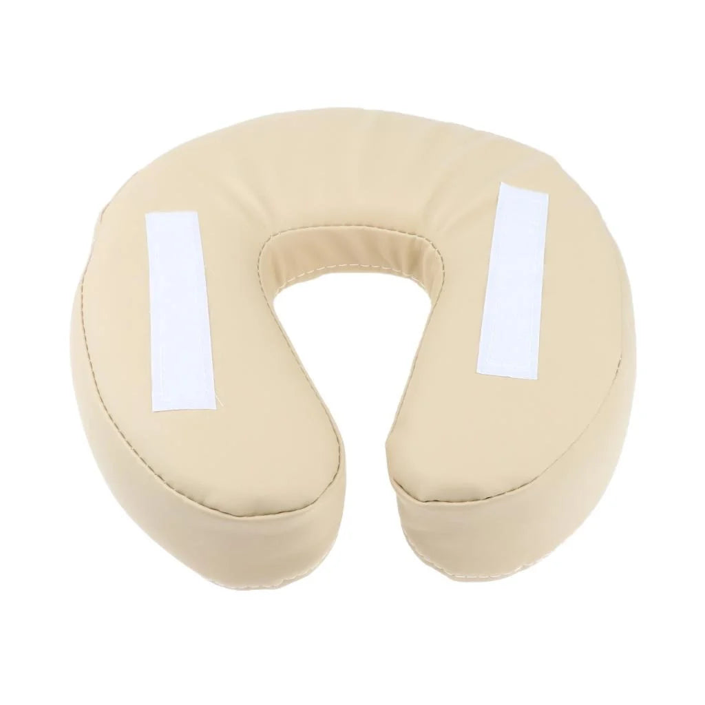 Face inférieure du coussin SacrumGuard avec ses deux bandes de maintien