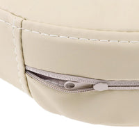 Détail de la fermeture éclair de la housse amovible du coussin SacrumGuard